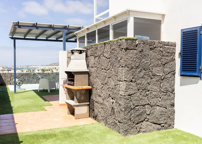 Villa Dompi Con Vistas Al Mar Y A Fuerteventura Playa Blanca (Lanzarote)